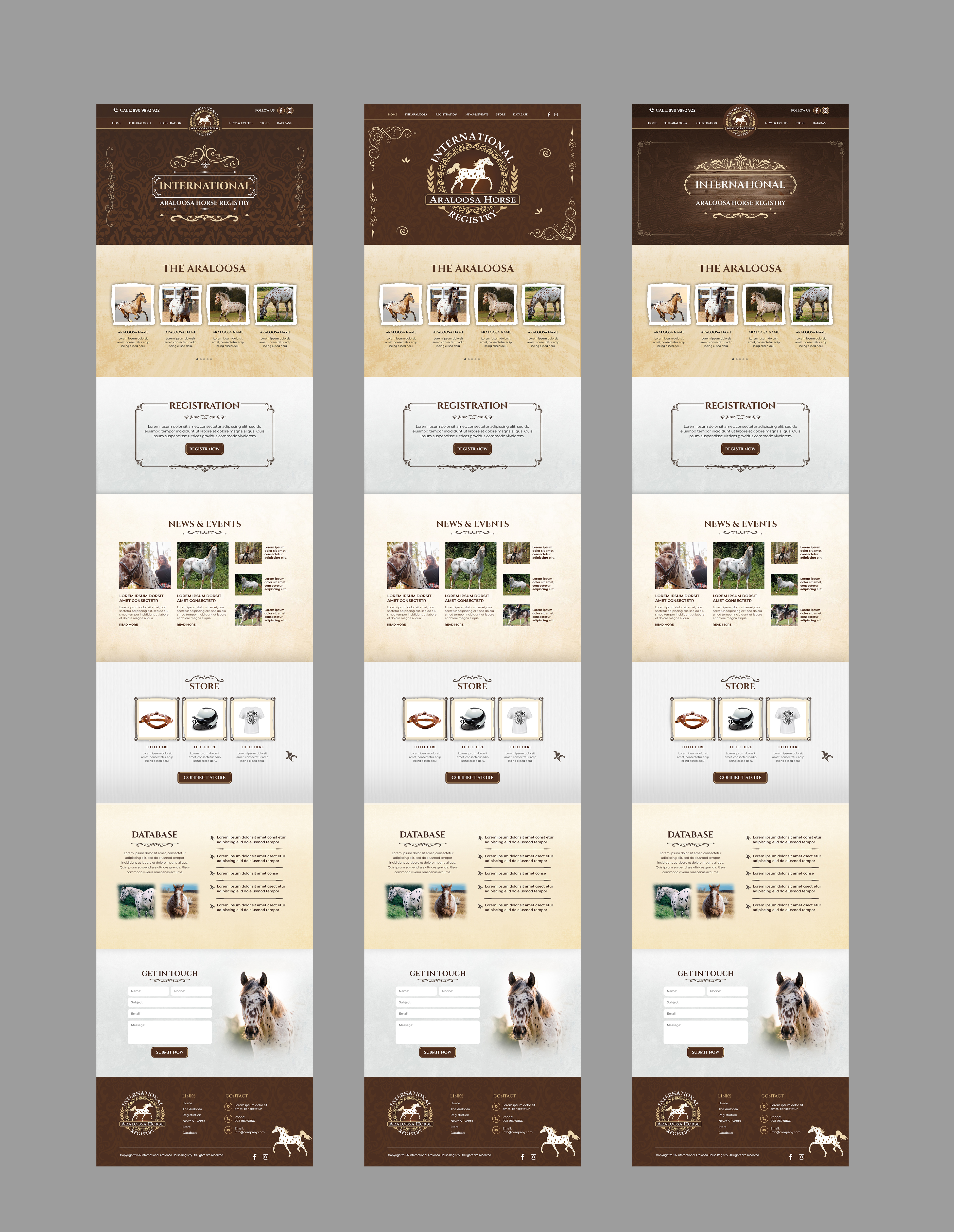 Web Design by MAHABA for this project | Design #35240974