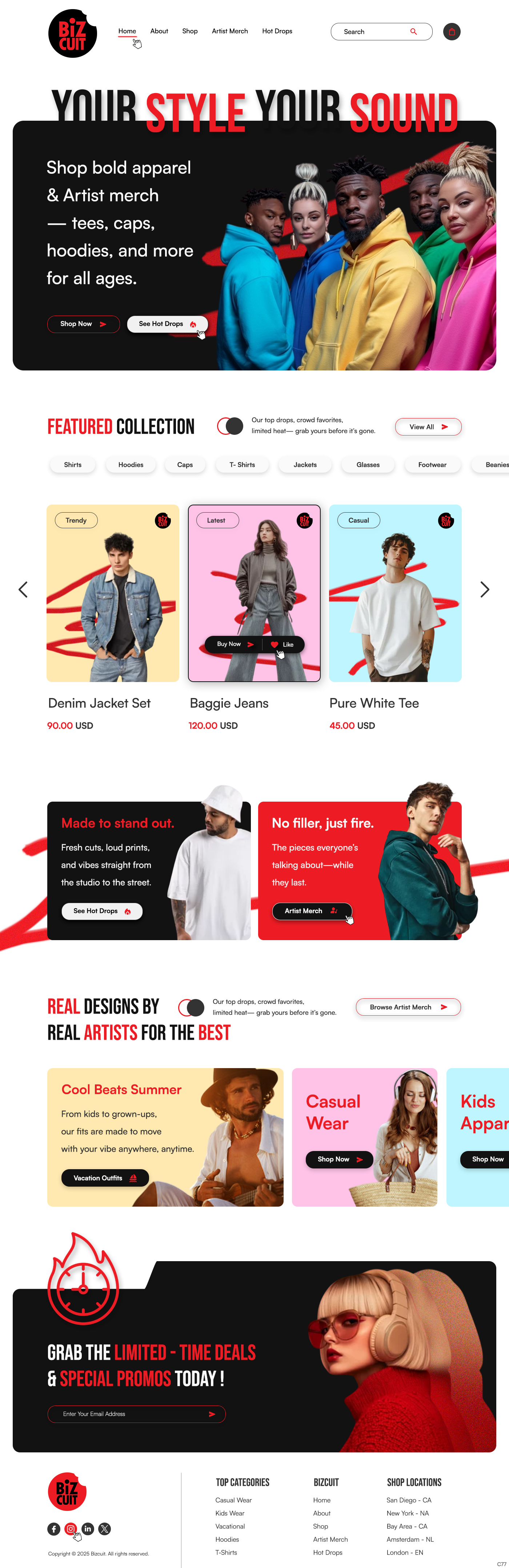 Shopify Design by pb for Northern Image Inc | Design #35239117