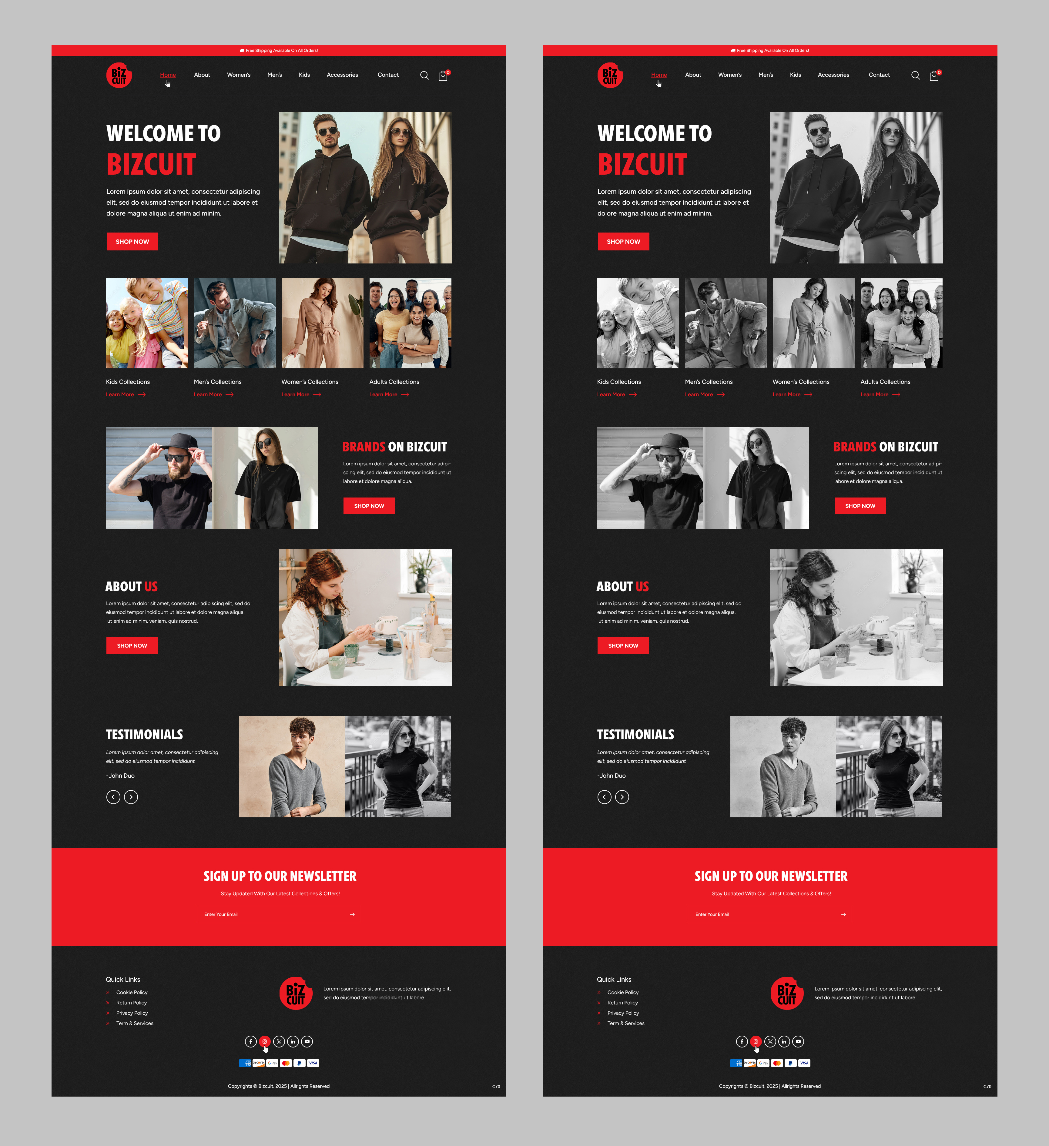 Shopify-Design von pb für Northern Image Inc | Design #35239119