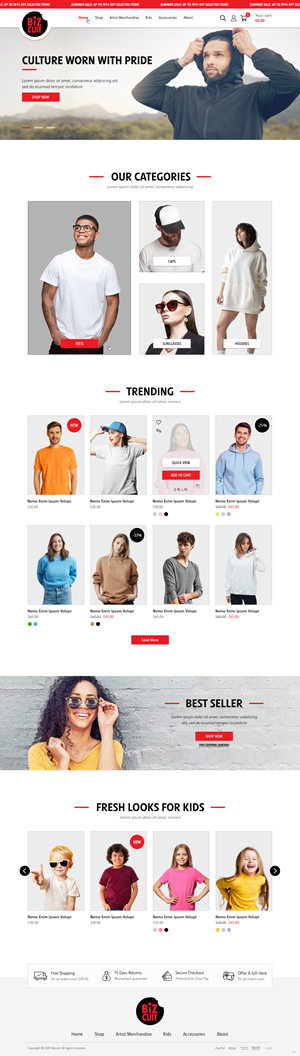 Design Shopify par pb pour Northern Image Inc | Design : #35239120
