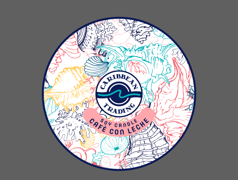 Illustration-Design von Krypton Designer für Caribbean Trading Company, Inc. | Design #35425815