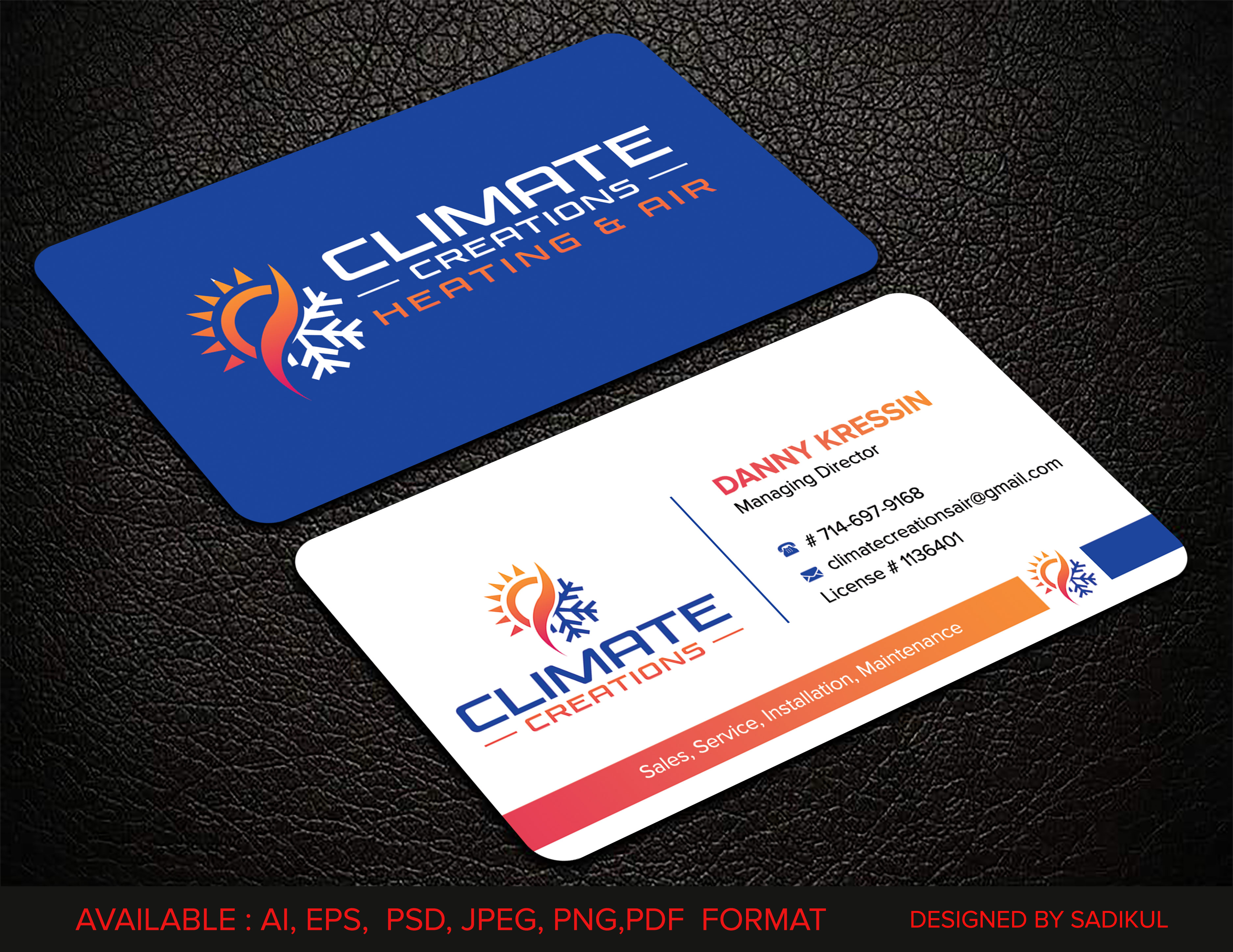 Business Card Design by sadikul islam for this project | Design #35234632