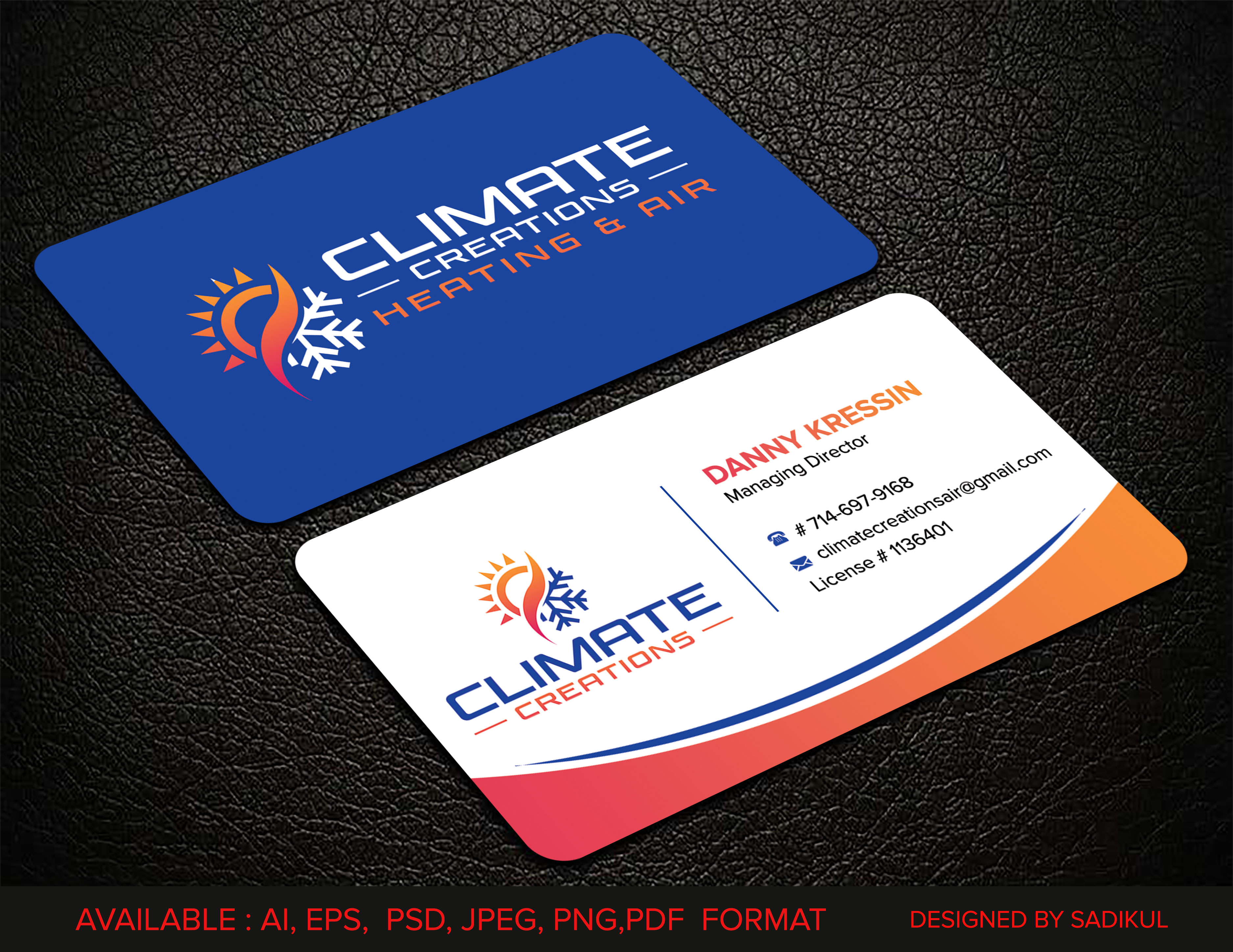 Business Card Design by sadikul islam for this project | Design #35234661