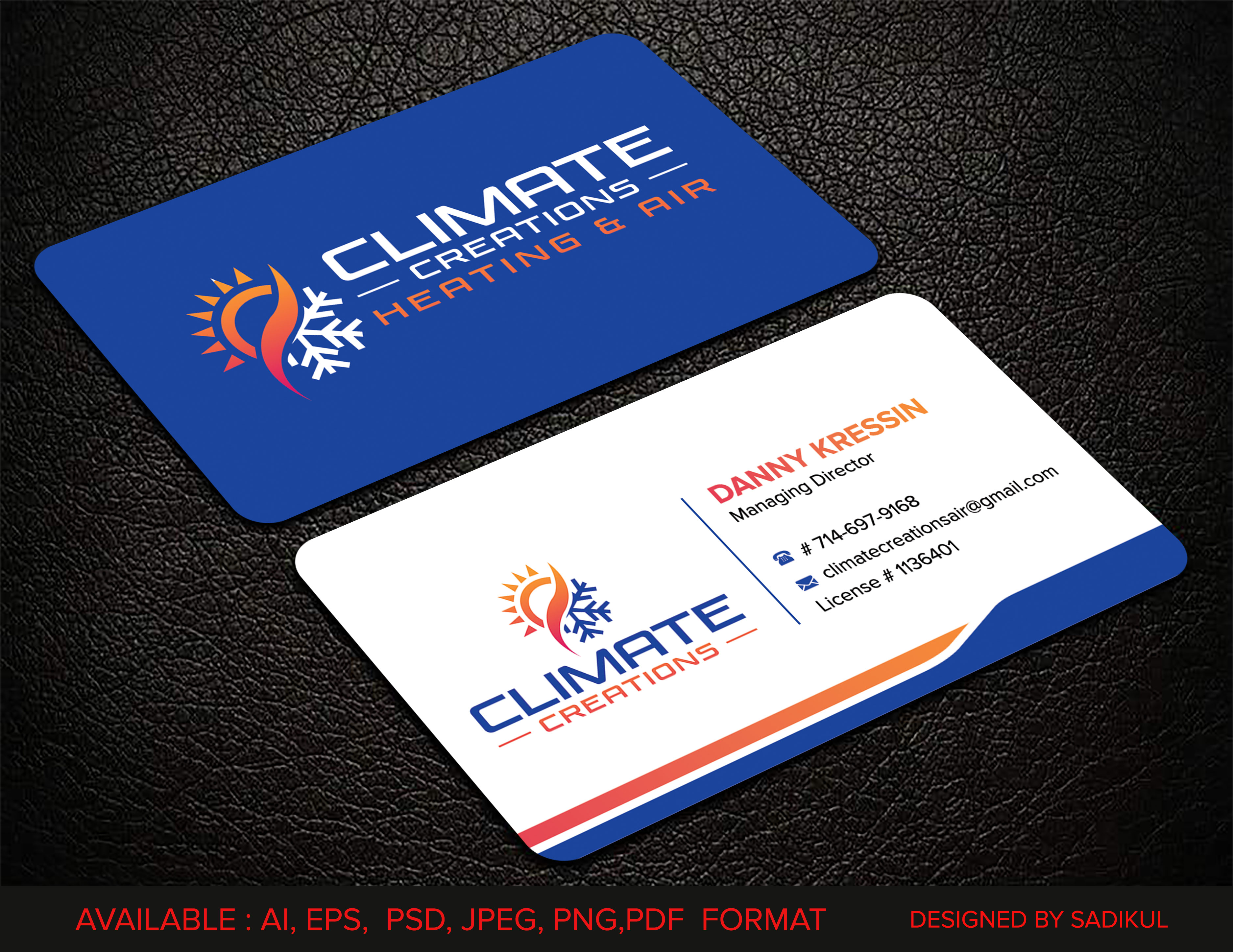 Business Card Design by sadikul islam for this project | Design #35234708