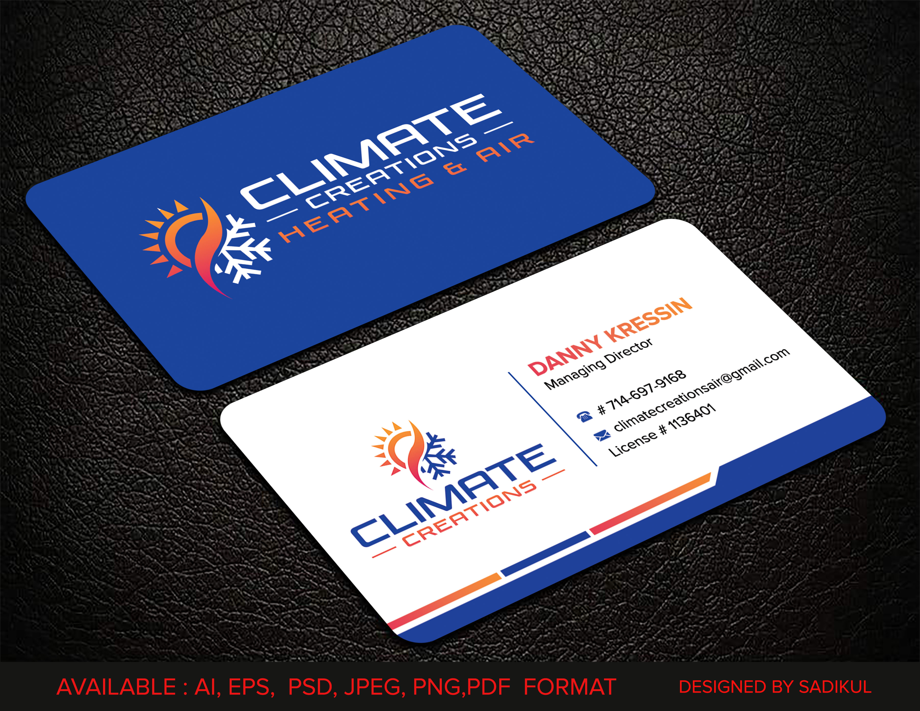 Business Card Design by sadikul islam for this project | Design #35234718