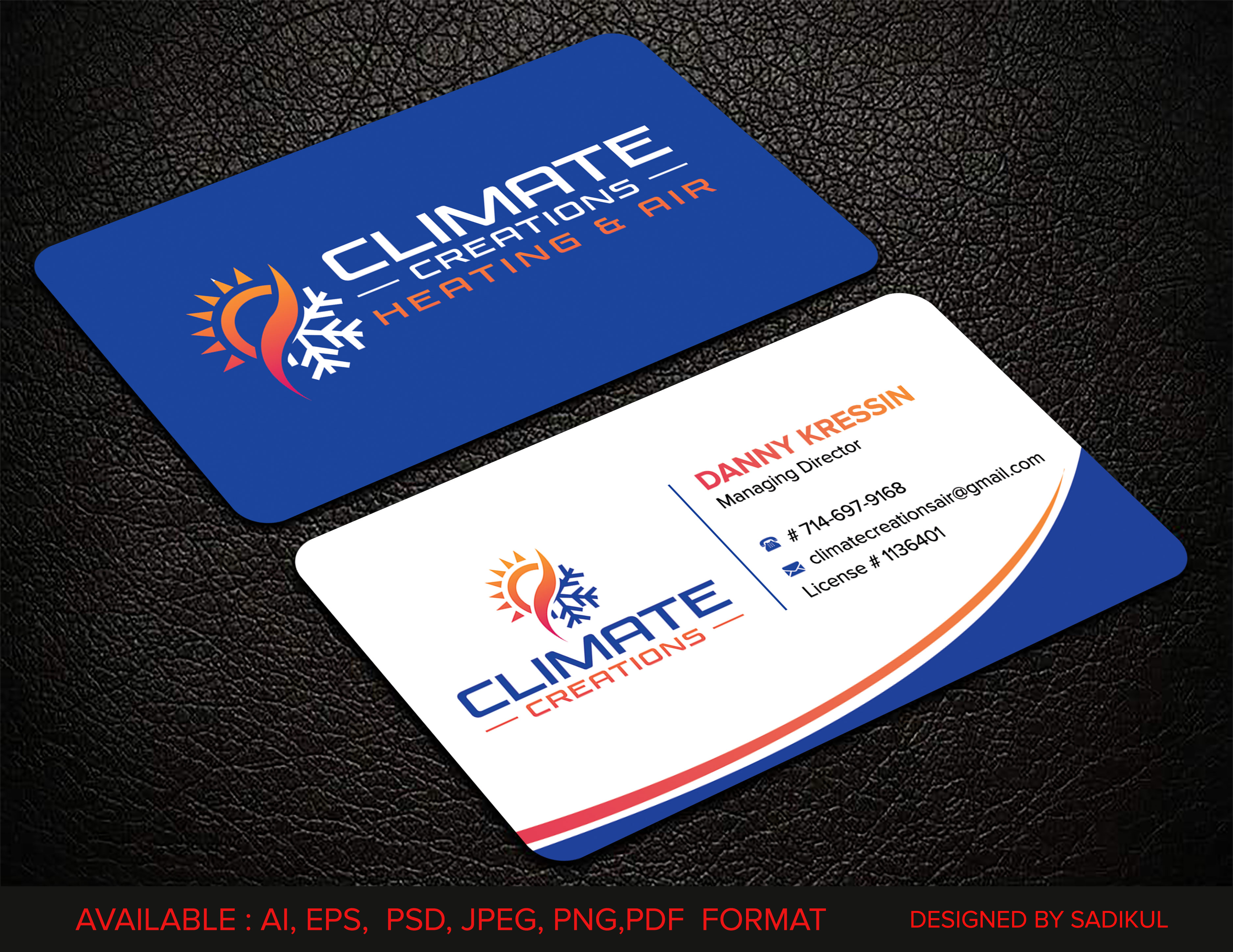 Business Card Design by sadikul islam for this project | Design #35234739