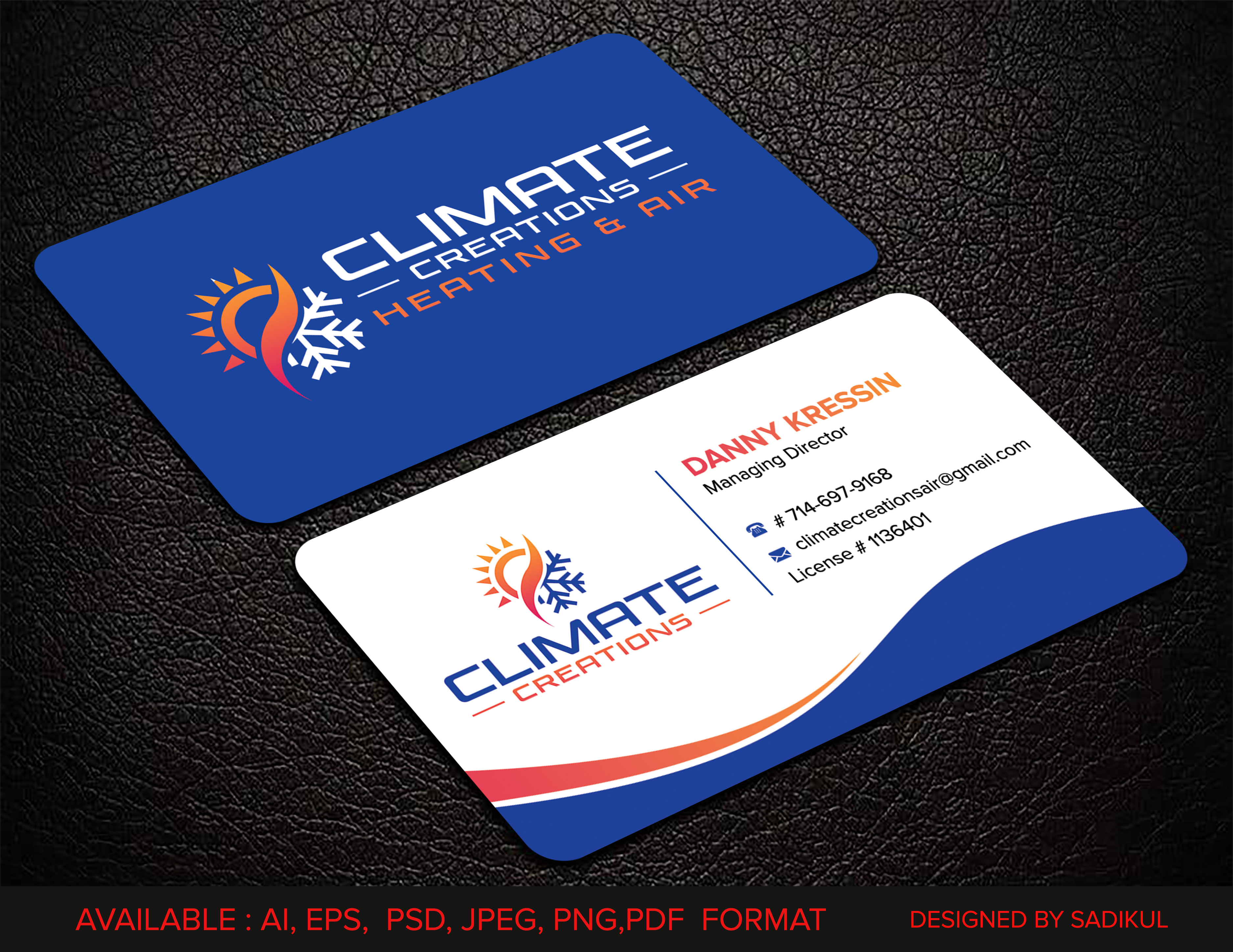 Business Card Design by sadikul islam for this project | Design #35234741