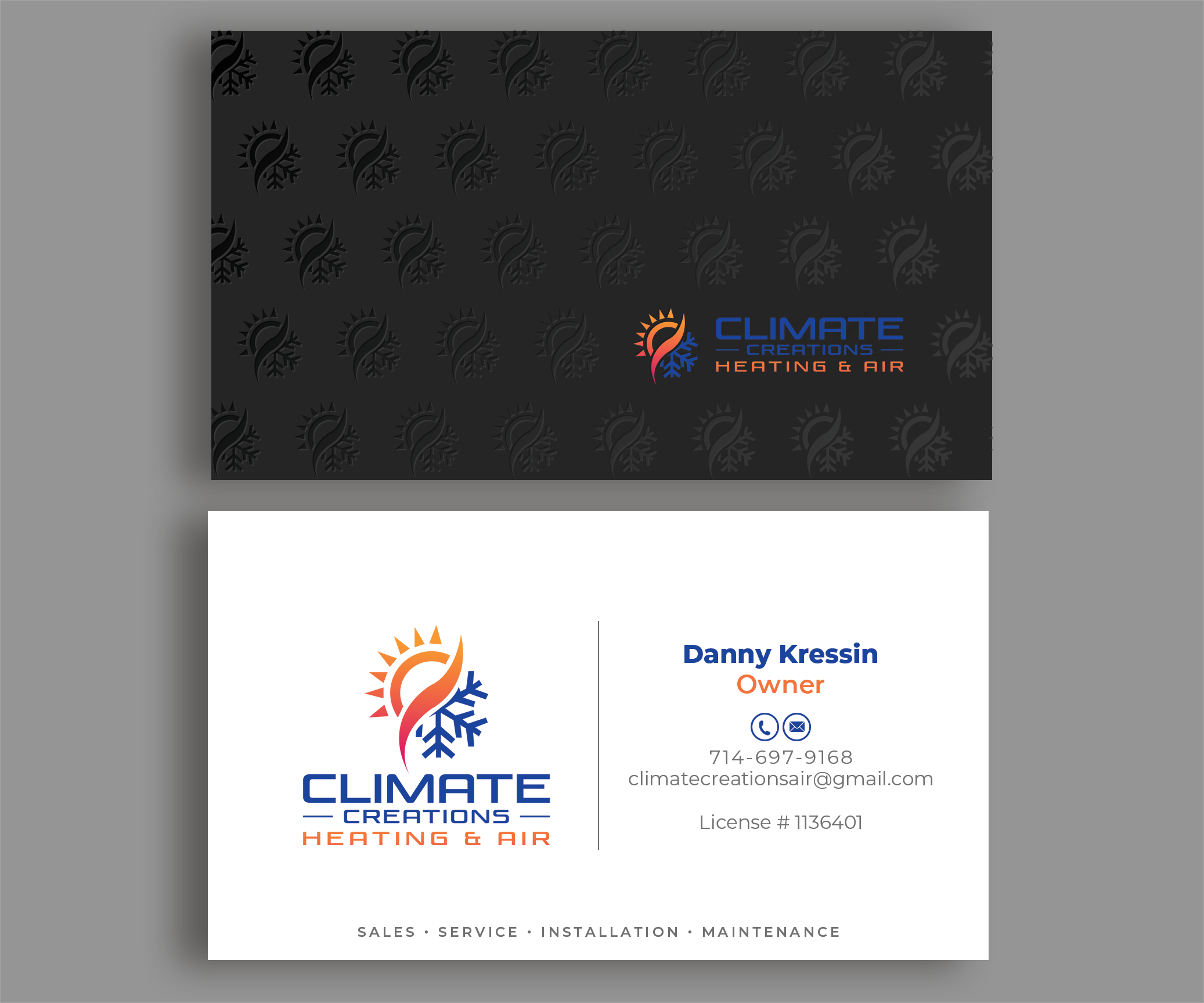 Business Card Design by Andrés Sebastián for this project | Design #35232217