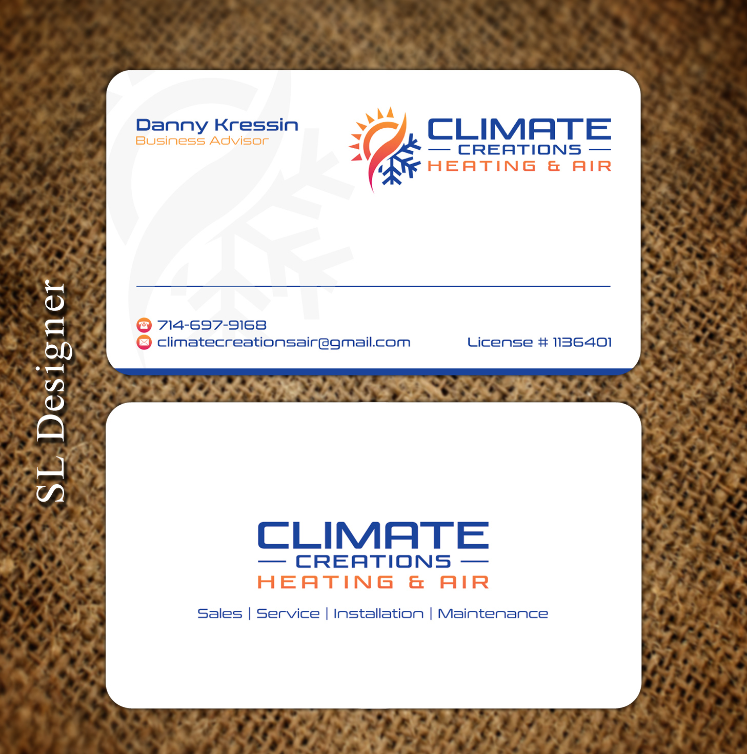 Business Card Design by SL Designer for this project | Design #35231786