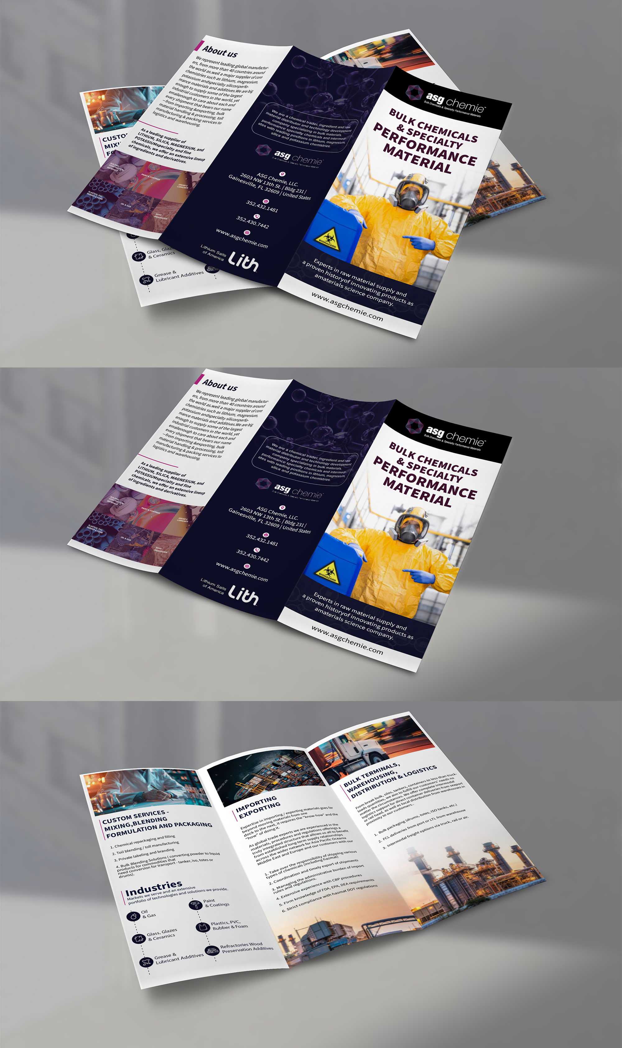 Design de Flyer par Design Motion pour ASG Chemie | Design #35238008