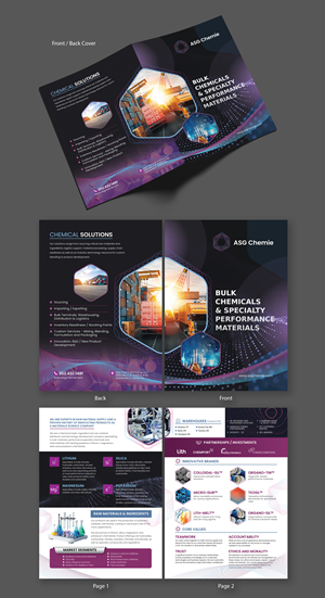 Diseño de Flyer por Impressive Designs para ASG Chemie | Diseño: #35261235