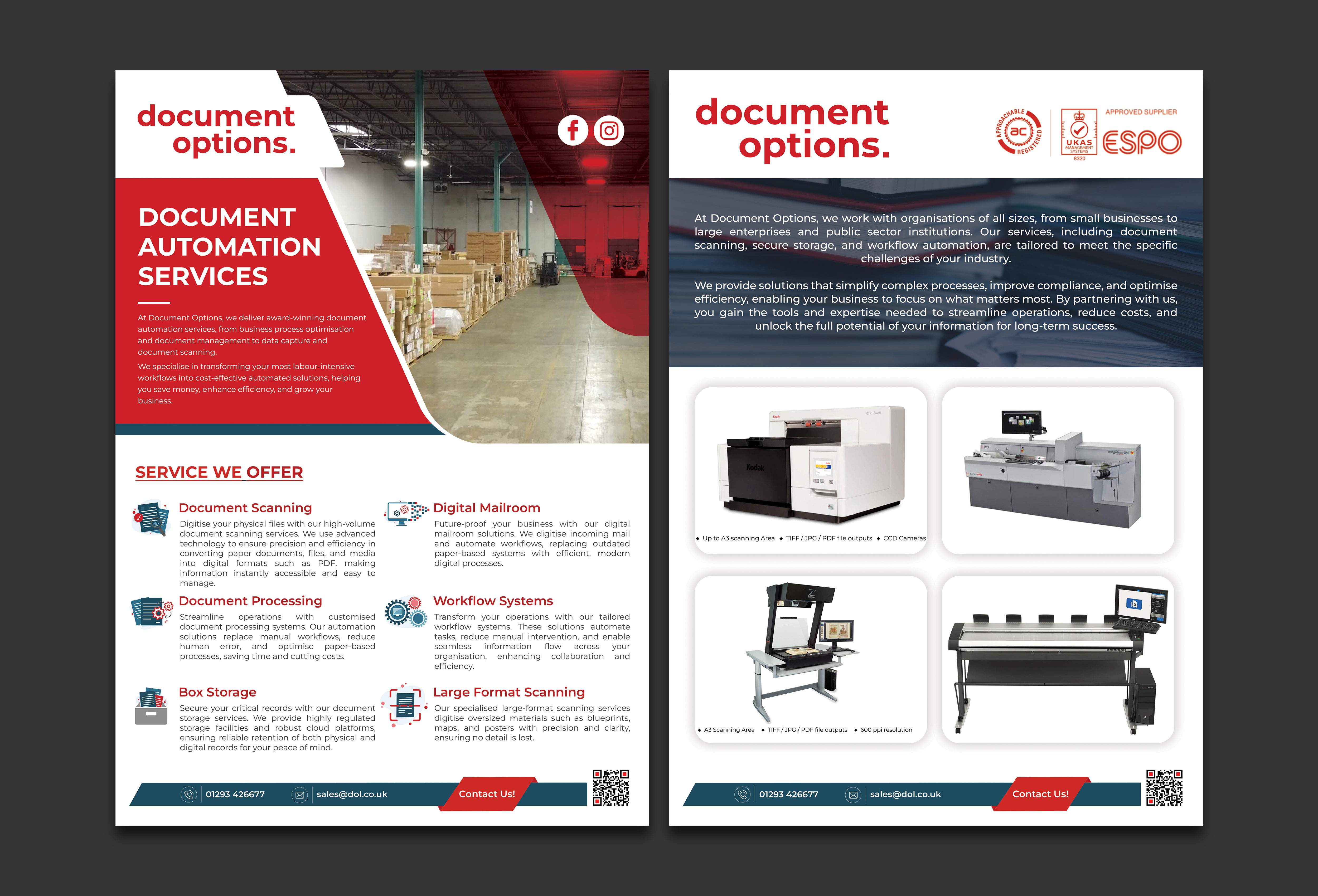 Flyer Design by Sabbir_2025 for Document Options Ltd. | Design #35249798