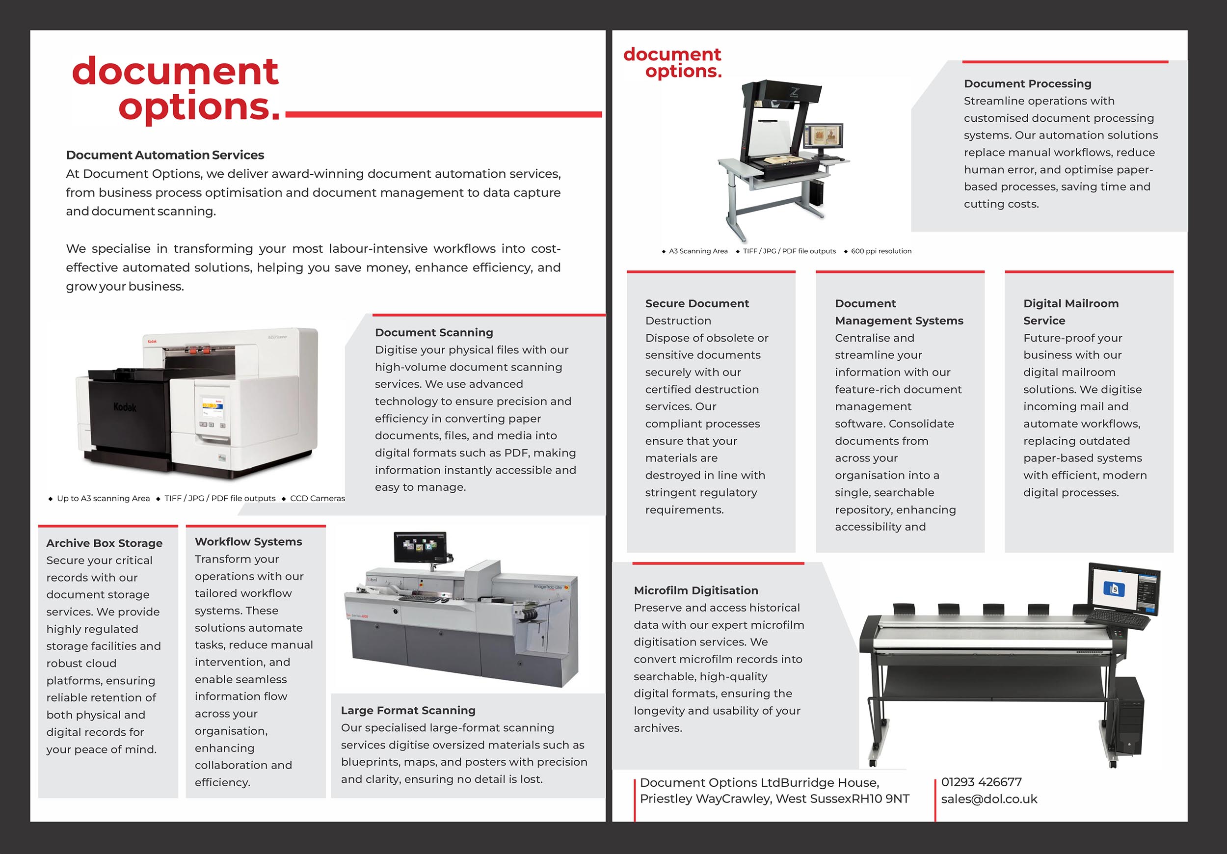 Flyer Design by yadavsushil for Document Options Ltd. | Design #35268571