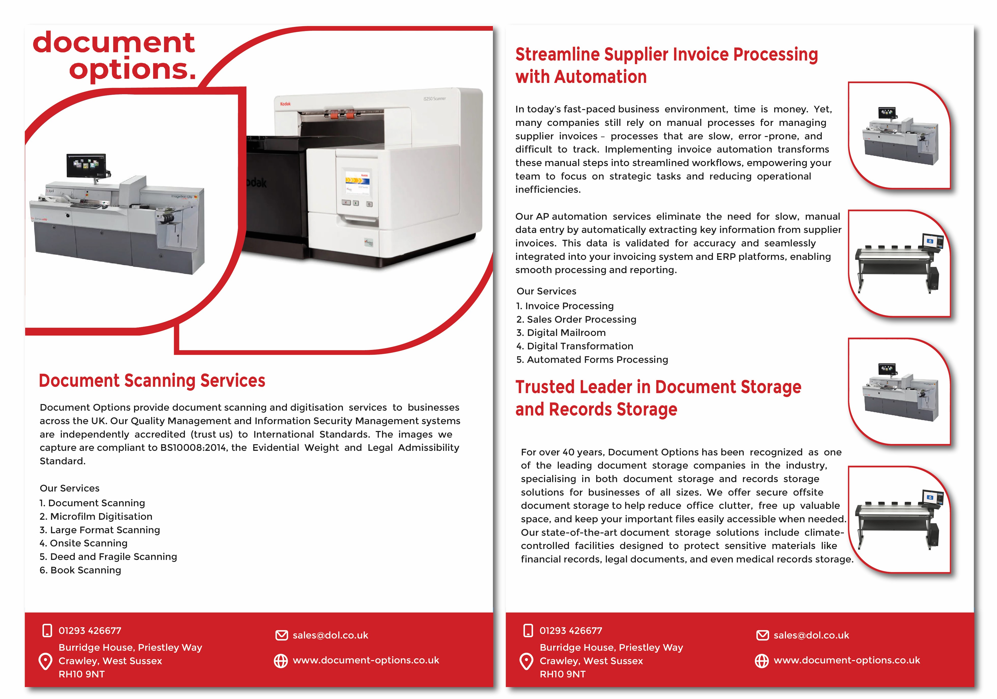 Flyer Design by Design with Sayam for Document Options Ltd. | Design #35243356