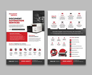 Flyer Design by debdesign for Document Options Ltd. | Design: #35254644