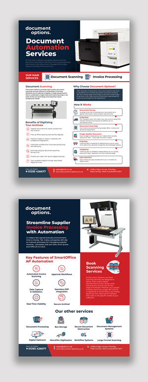 Flyer Design by debdesign for Document Options Ltd. | Design: #35255846
