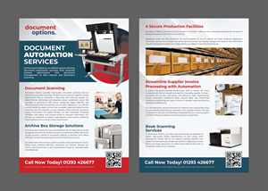 Flyer Design by 3Guys for Document Options Ltd. | Design: #35259395