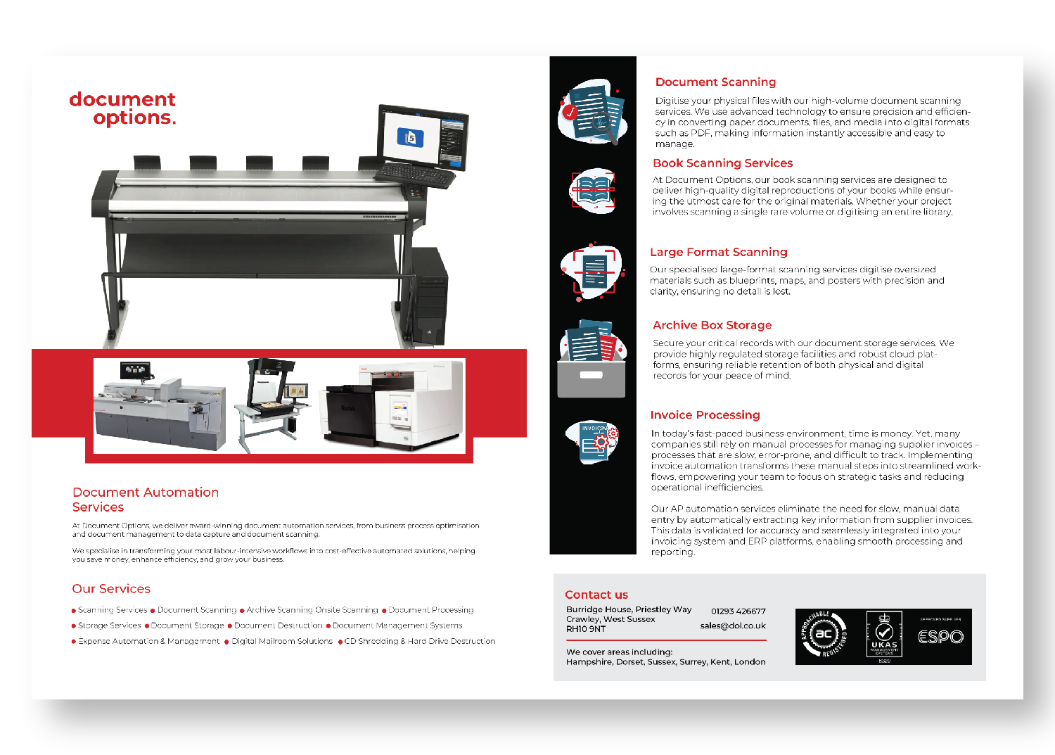 Flyer Design by Maxo-Biz for Document Options Ltd. | Design #35273591