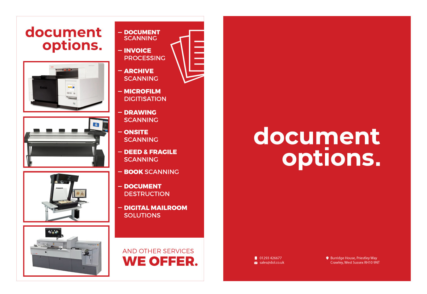 Flyer-Design von Cre@8ive.Colors für Document Options Ltd. | Design #35233641
