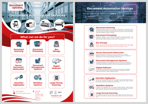 Flyer Design by patrick chen for Document Options Ltd. | Design: #35278181