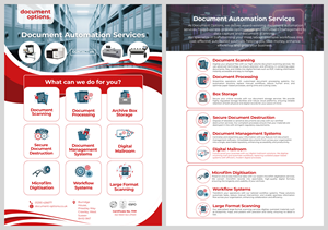 Flyer Design by patrick chen for Document Options Ltd. | Design: #35278200