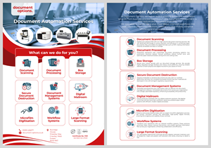 Flyer Design by patrick chen for Document Options Ltd. | Design: #35281491
