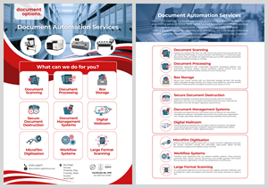 Flyer Design by patrick chen for Document Options Ltd. | Design: #35292858