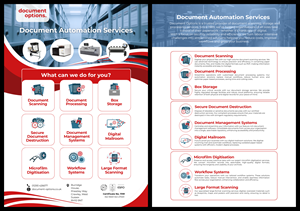 Flyer Design by patrick chen for Document Options Ltd. | Design: #35293588