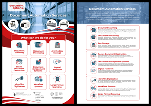Flyer Design by patrick chen for Document Options Ltd. | Design: #35293589
