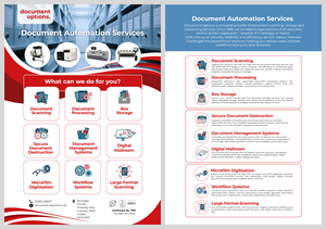 Flyer Design by patrick chen for Document Options Ltd. | Design: #35293860