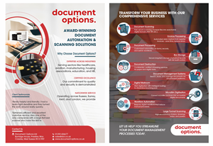 Flyer Design by CPN for Document Options Ltd. | Design #35234063