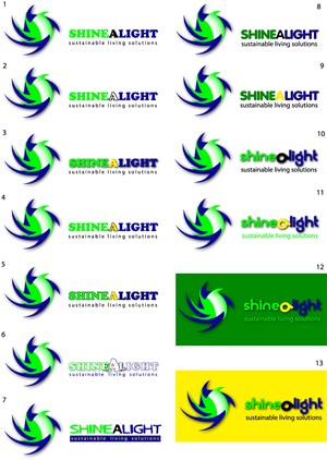 Diseño de Logo por Cláudia Polónia para Shinealight Solutions | Diseño: #70099