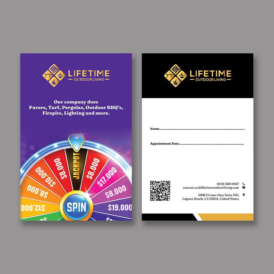 Diseño de Flyer por YourLogoMaster para Lifetime Outdoor Living | Diseño #35250638