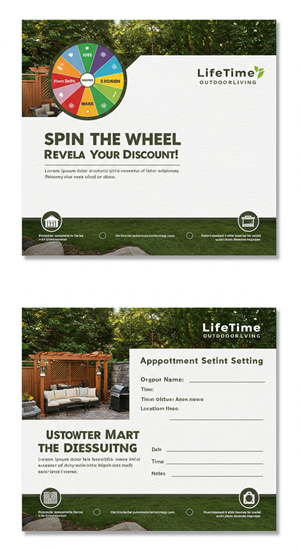 Flyer Design by Promise Graphicsng for Lifetime Outdoor Living | Design #35244008