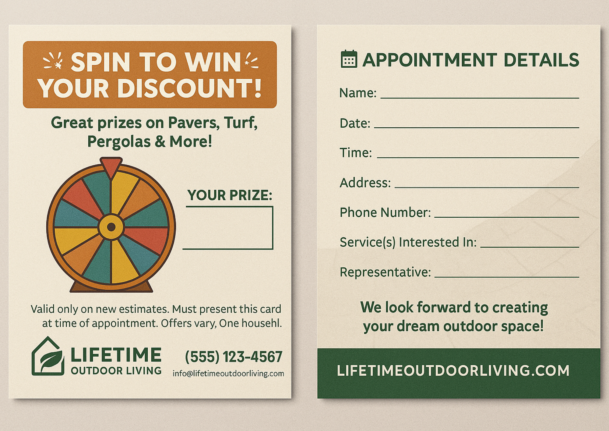 Flyer Design by AVENUE for Lifetime Outdoor Living | Design #35238646