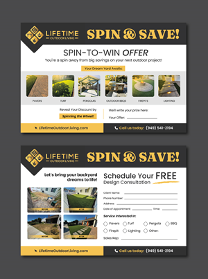 Design de Flyer par saurov pour Lifetime Outdoor Living | Design : #35236946