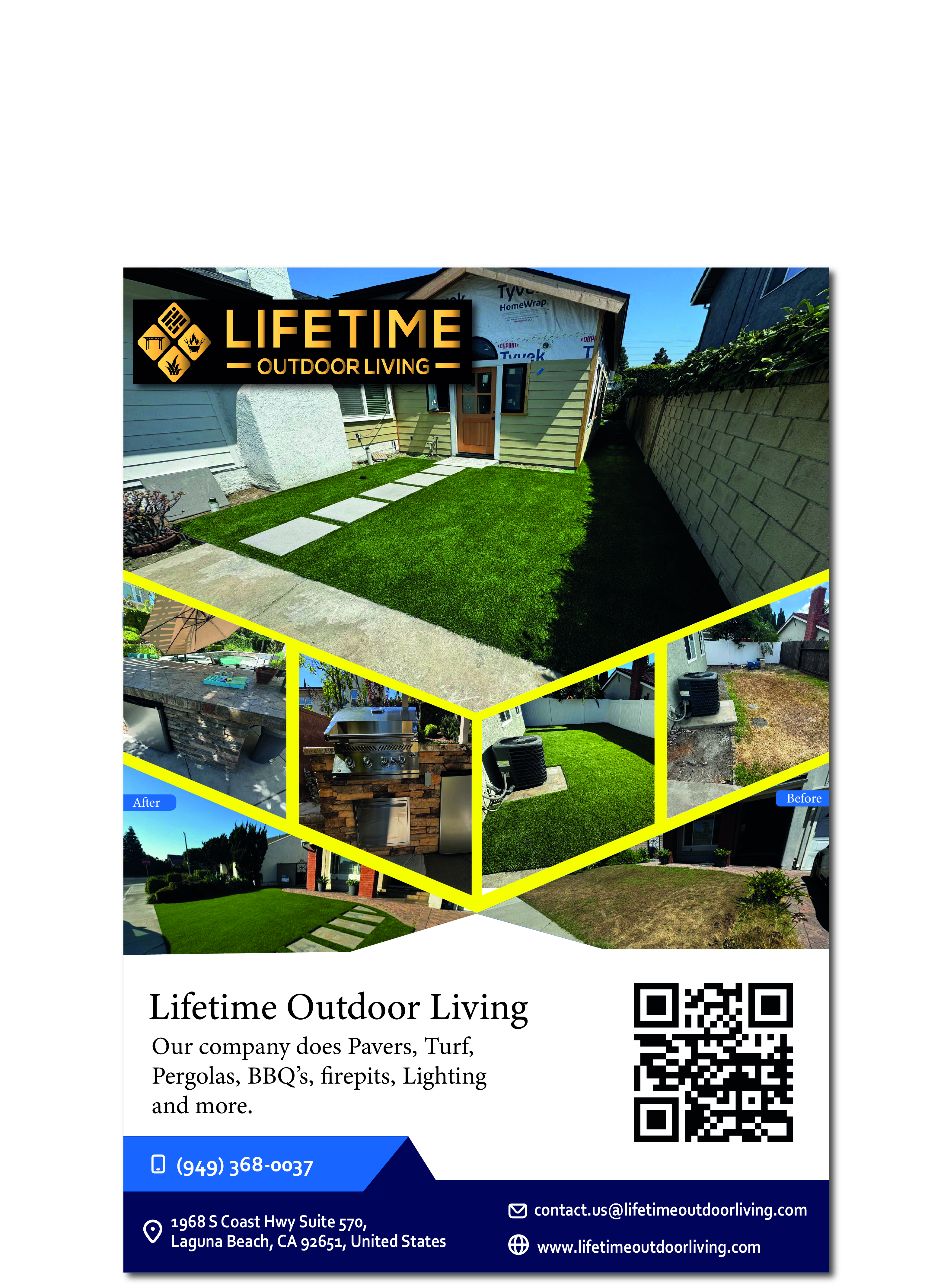 Design de Flyer par Design with Sayam pour Lifetime Outdoor Living | Design #35240297