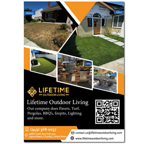 Flyer Design by Design with Sayam for Lifetime Outdoor Living | Design: #35240299