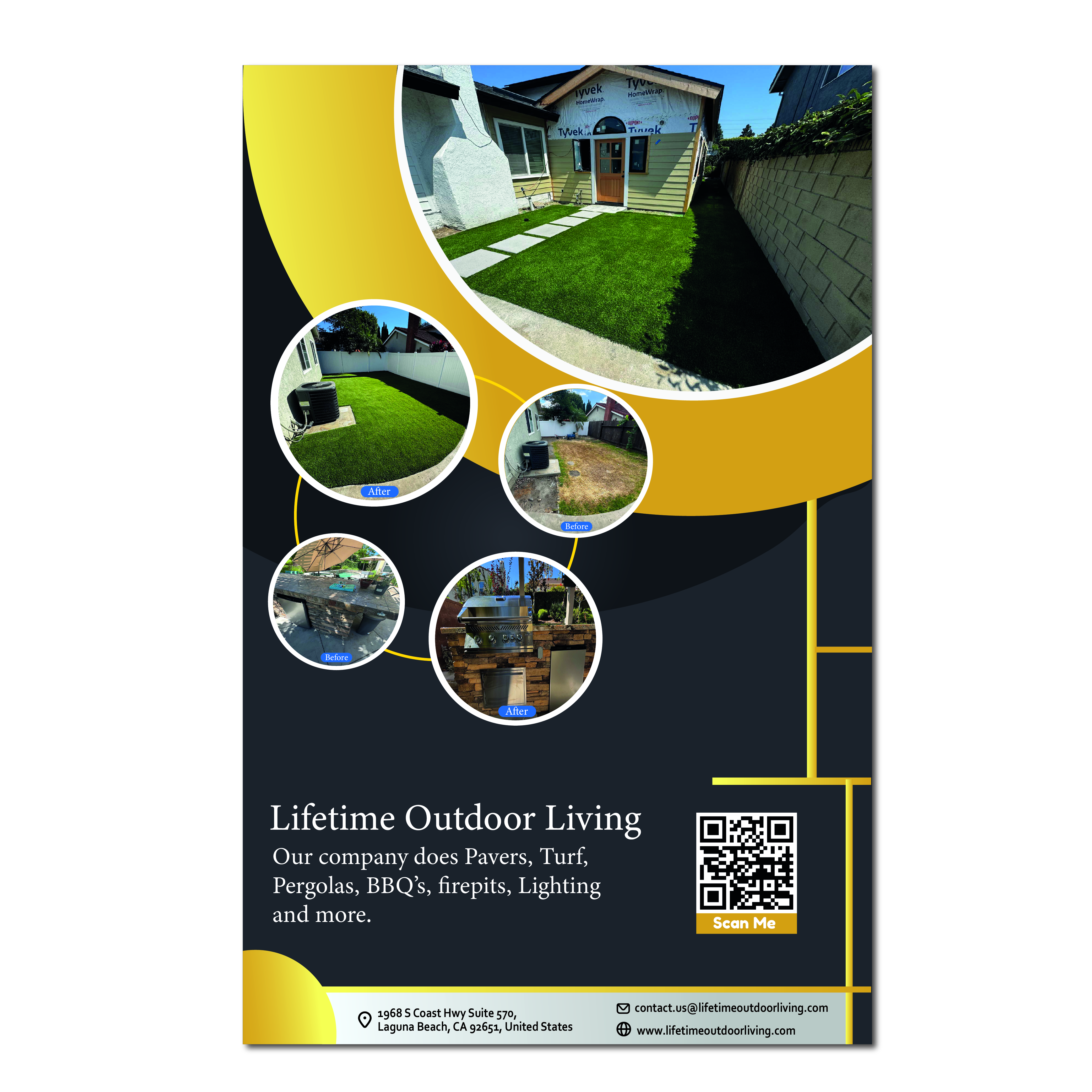 Diseño de Flyer por Design with Sayam para Lifetime Outdoor Living | Diseño #35303413