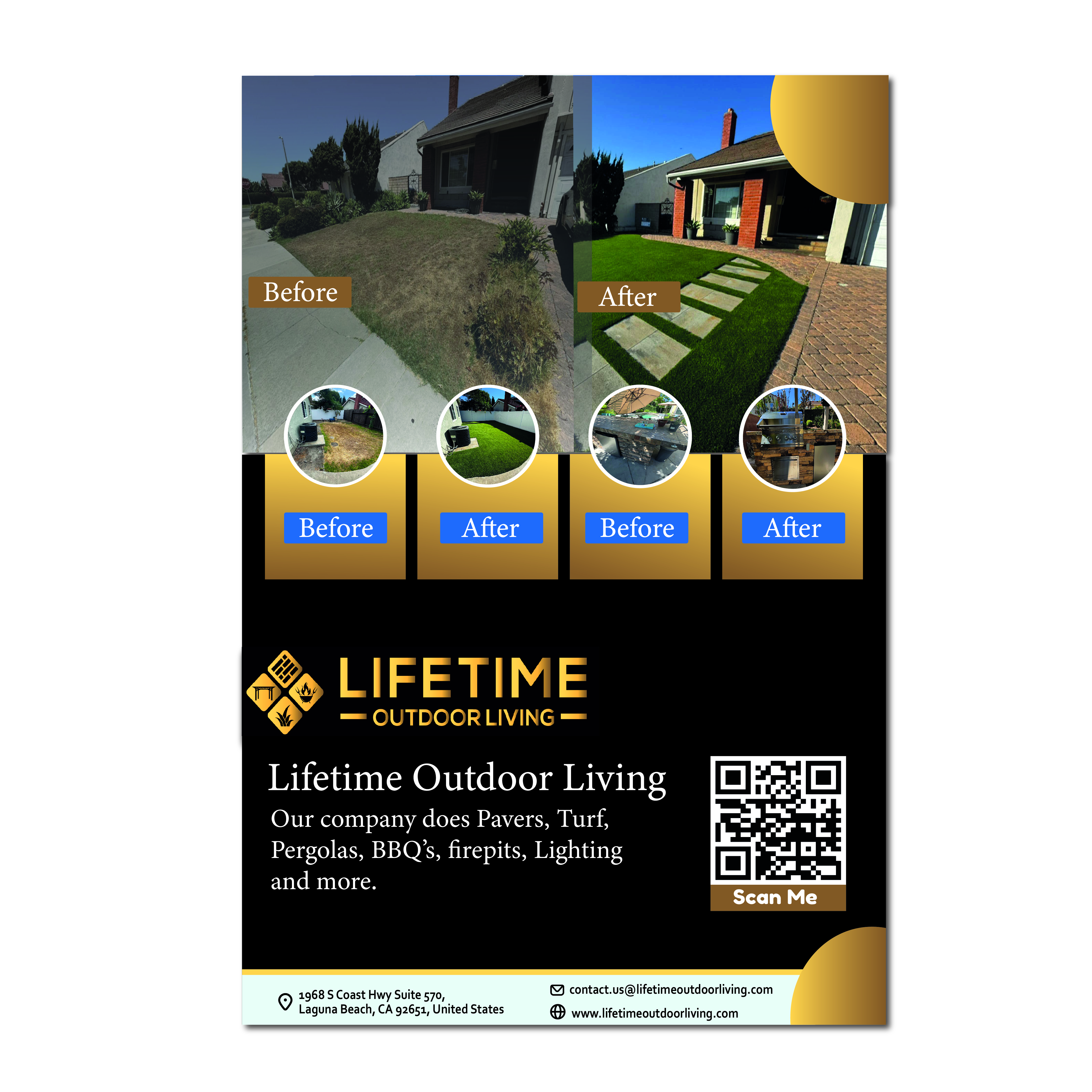 Diseño de Flyer por Design with Sayam para Lifetime Outdoor Living | Diseño #35304209