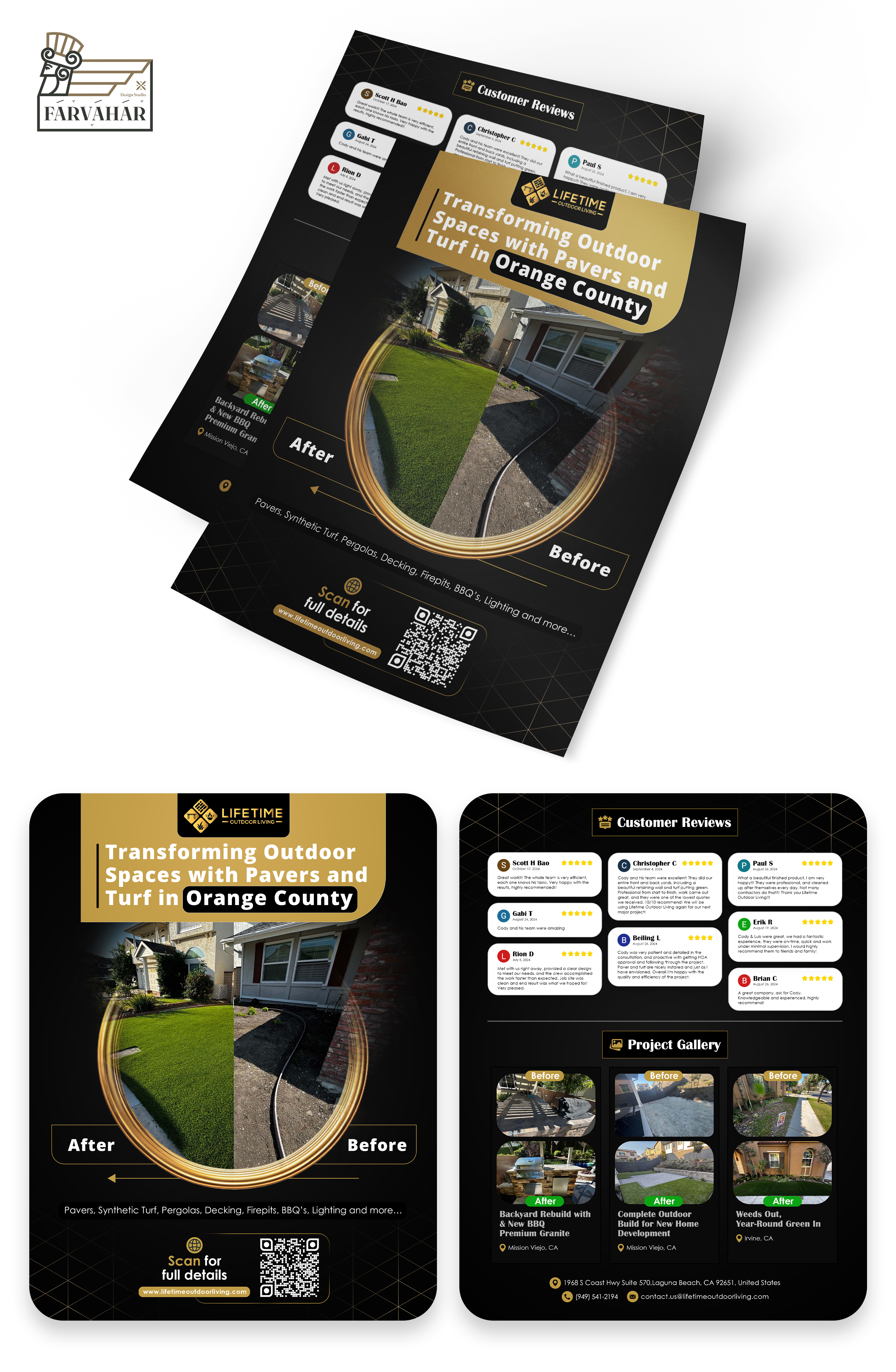 Flyer Design by Farvahar Design Studio for Lifetime Outdoor Living | Design #35273995