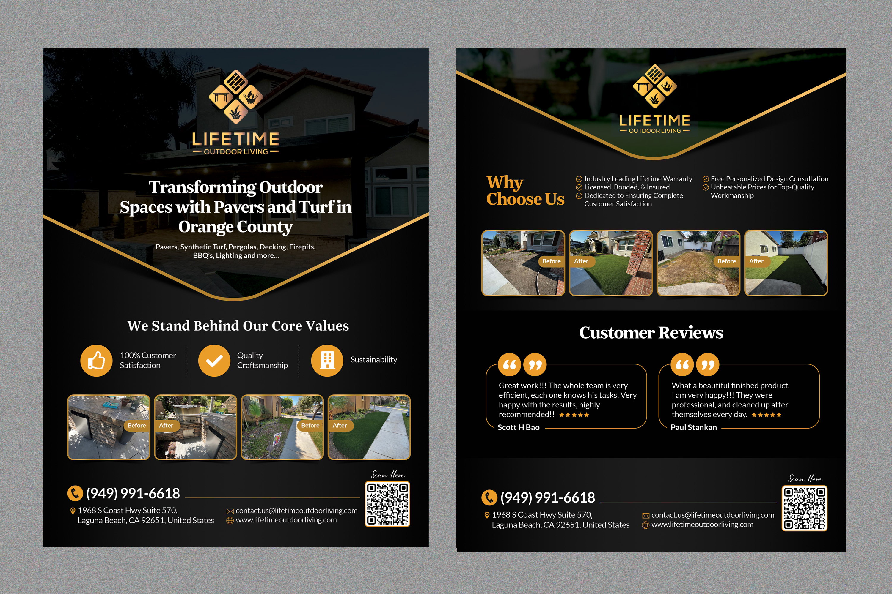 Flyer Design by Stan$oul for Lifetime Outdoor Living | Design #35261860