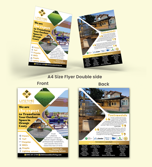 Diseño de Flyer por Impressive Designs para Lifetime Outdoor Living | Diseño #35248343