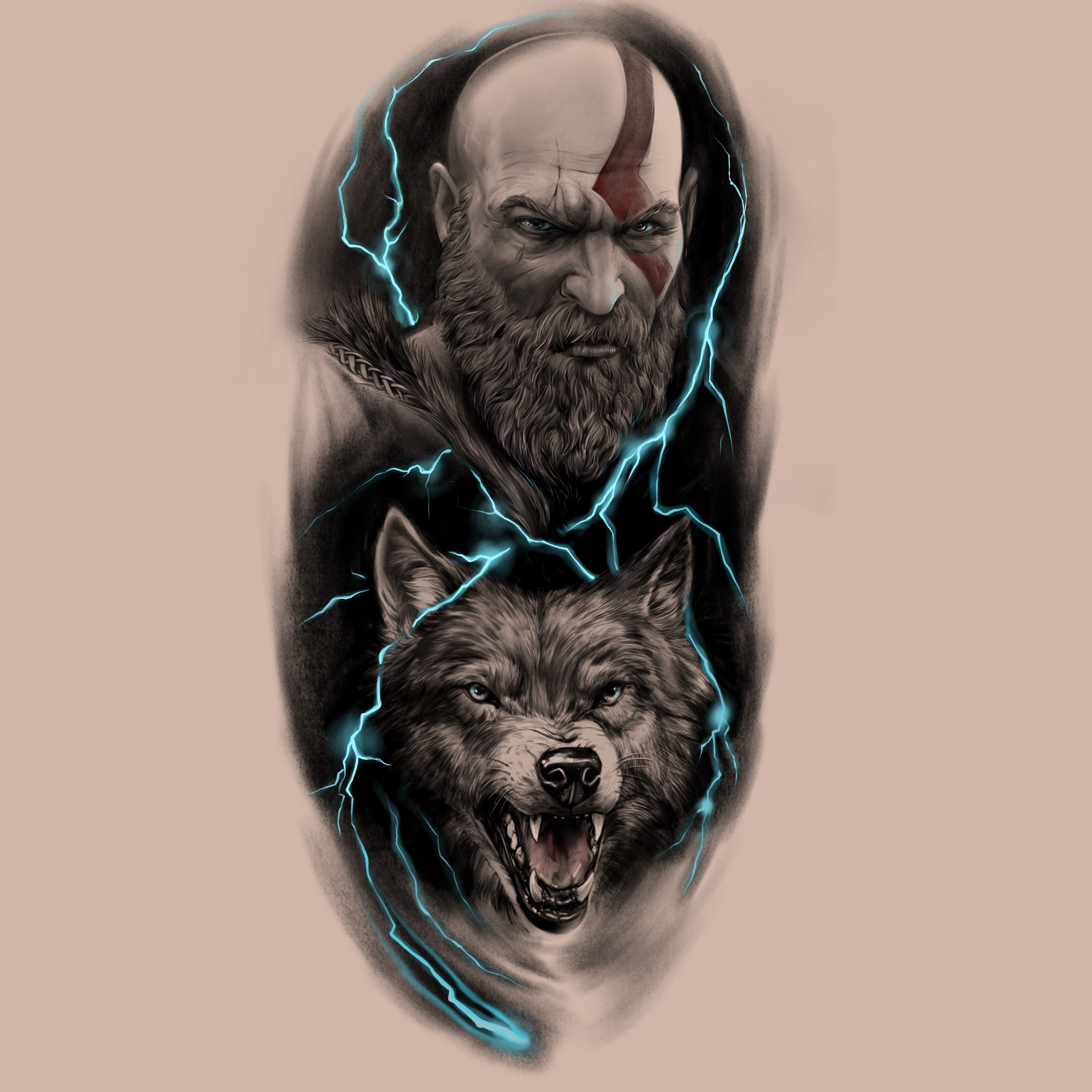 Tattoo Design by Yevhen (Ukrdesign) for this project | Design #35239721