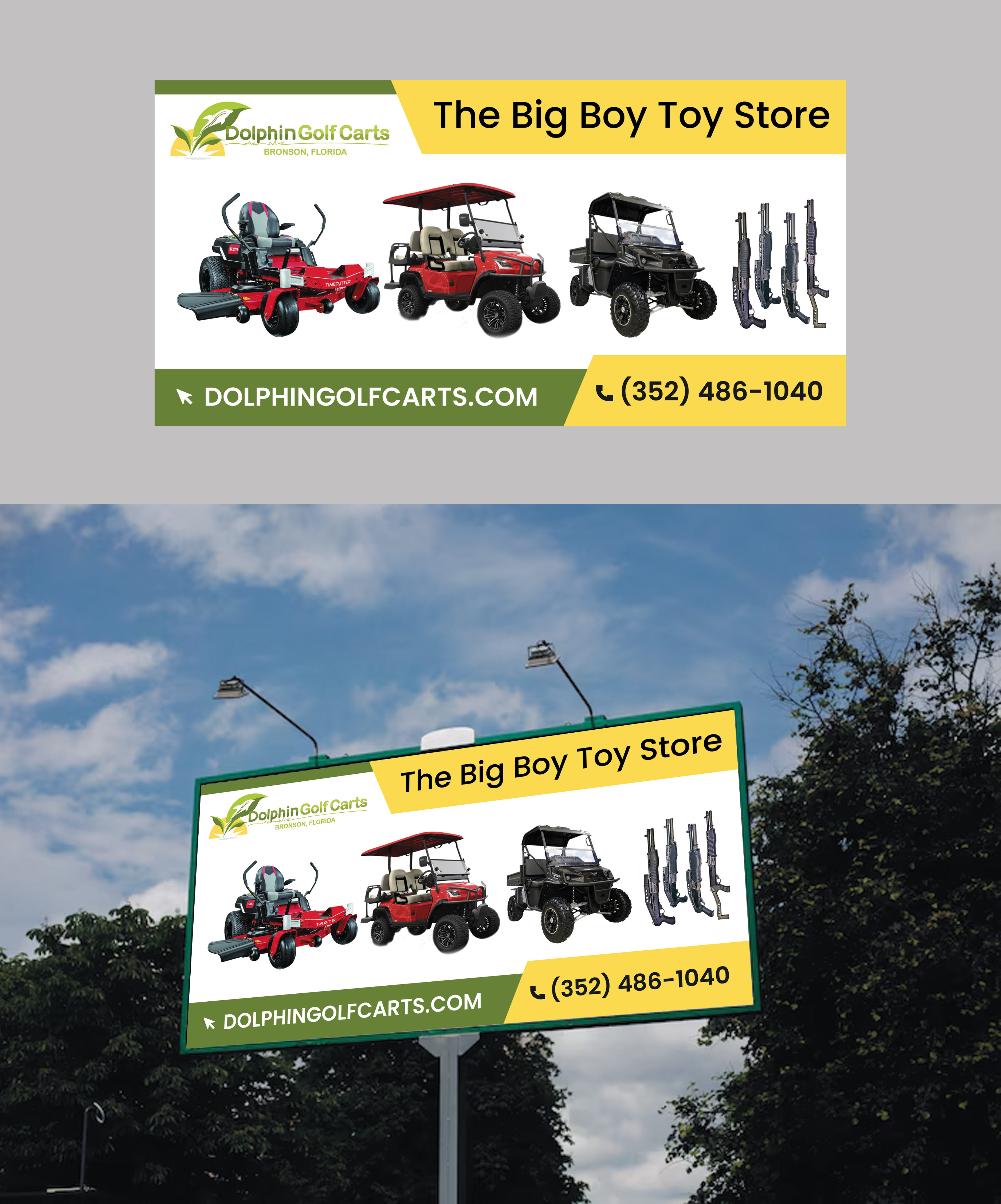 Design de Panneau par saurov pour Dolphin Outdoor Power Equipment, Inc | Design #35242441