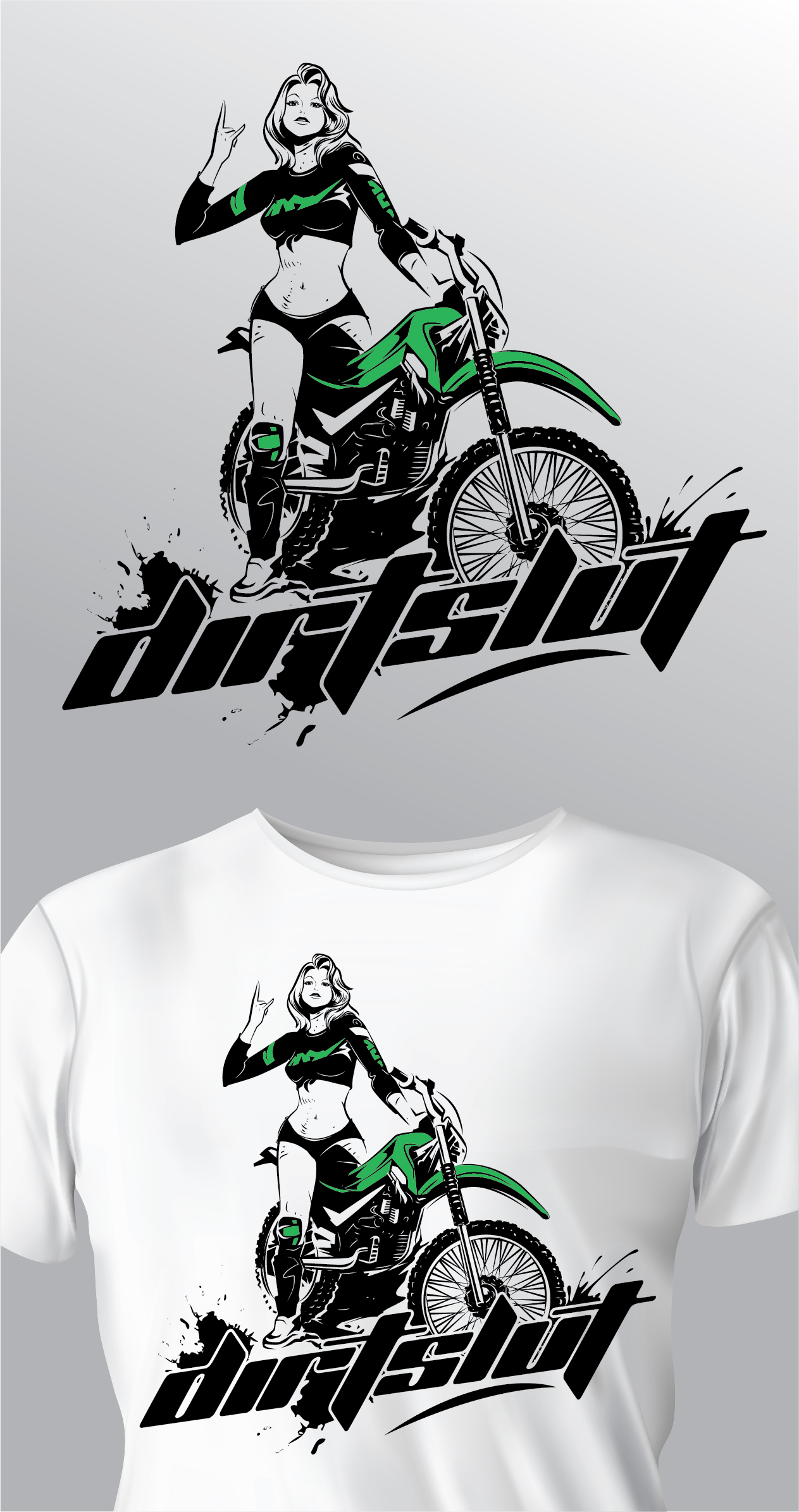 T-shirt Design by ally designs for Dirt Slut LLC | Design #35272838