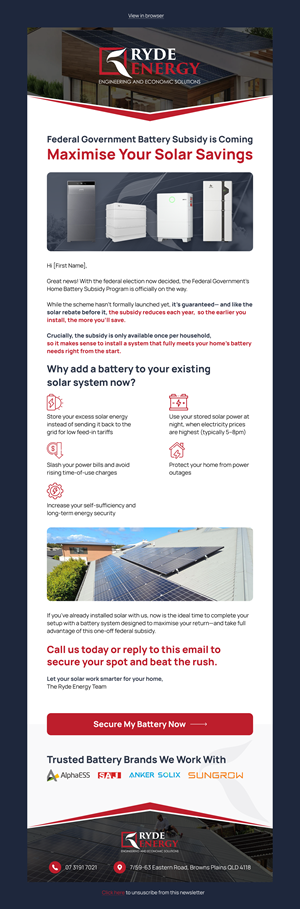Email Marketing Design by Danny Designs & Media for this project | Design #35262393