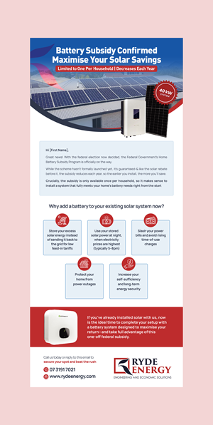 Email Marketing Design by CRE.TIVE for this project | Design: #35259522