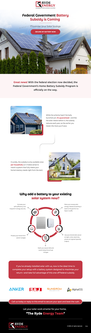 Email Marketing Design by pb for this project | Design: #35250117