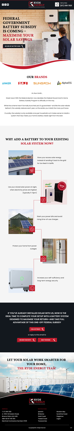 Email Marketing Design by pb for this project | Design: #35250119
